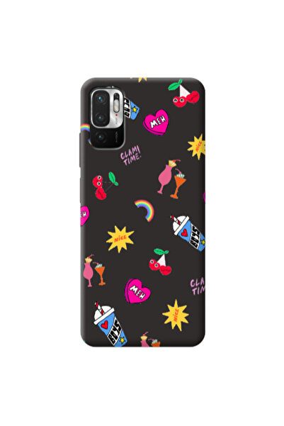 Other Xiaomi Redmi Note 10 Pro 5G glam time Black Colored Silicone TPU Θήκη