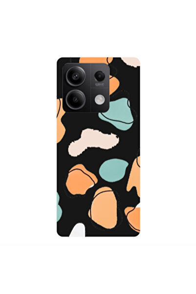 Other Xiaomi Redmi Note 13Pro 5G Colorful spots Black Colored Silicone TPU Θήκη