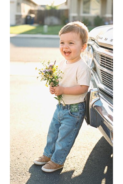 Tommiks Kids Bebe Baggy Denim Pants