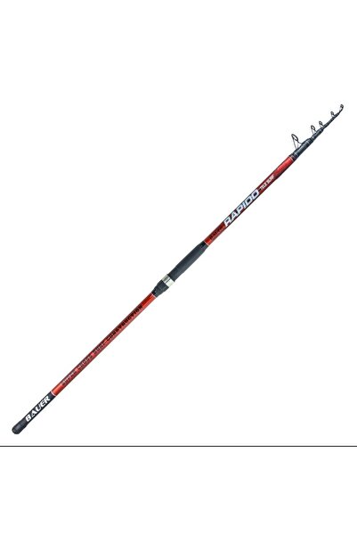 BAUER Rapido 390 Cm 100-200 Gr Teleskopik Surf Olta Kamışı