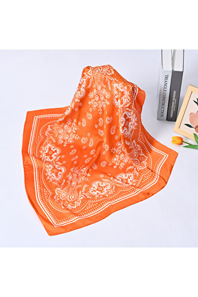 Choice9 وشاح رأس مربع من الساتان TG-4 Syhood مقاس 70 سم، باندانا ساتان للنساء...