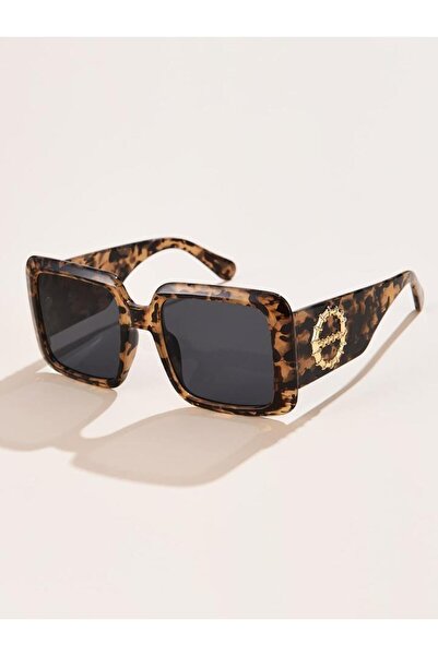 Choice4 leopard 1/2pcs Brand Square Sunglasses For Women Men Brand Design Lux...