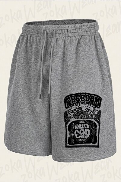 ZOKAWEAR Unisex Simon Henriksson Cry of Fear Tasarım Baskılı Şort