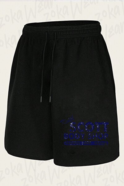 ZOKAWEAR Unisex One Tree Hill's Keith Scott Design Printed Shorts