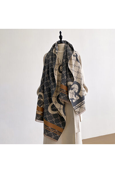Choice4 GRAY Women's Winter Versatile Trendy High-end Feel Faux Sheepskin Off...