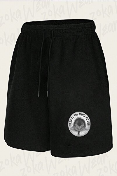 ZOKAWEAR Unisex Dune, Fear Is the Mind Killer Design Printed Shorts