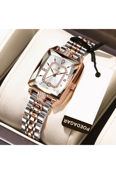 Choice3 Q785T RG WH RGS Top luxury women's watch, waterproof stainless steel ...
