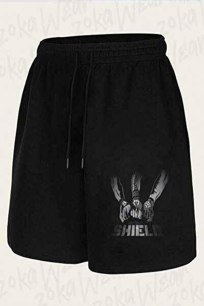 ZOKAWEAR Unisex Wwe X2 Design Printed Shorts