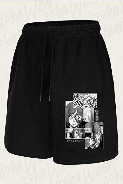 ZOKAWEAR Unisex Jujutsu Kaisen Character Design Printed Shorts