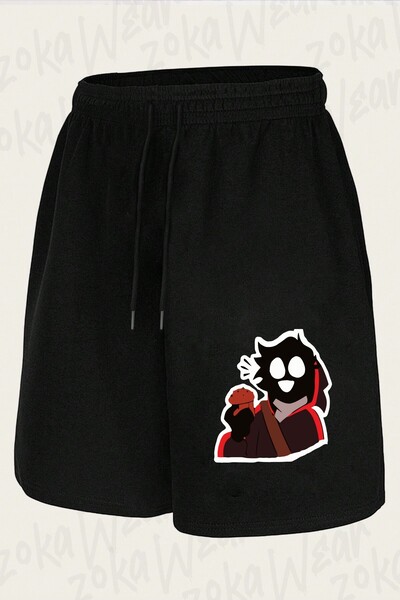 ZOKAWEAR Unisex Badboyhalo Design Printed Shorts