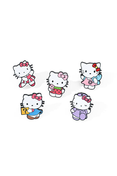 Choice XZ5358 5 Pcs Cartoon Character Brooch Set Cute Hello Kitty Enamel Pin ...
