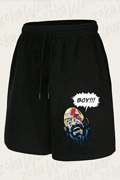 ZOKAWEAR Unisex Size! God of War Kratos Design Printed Shorts