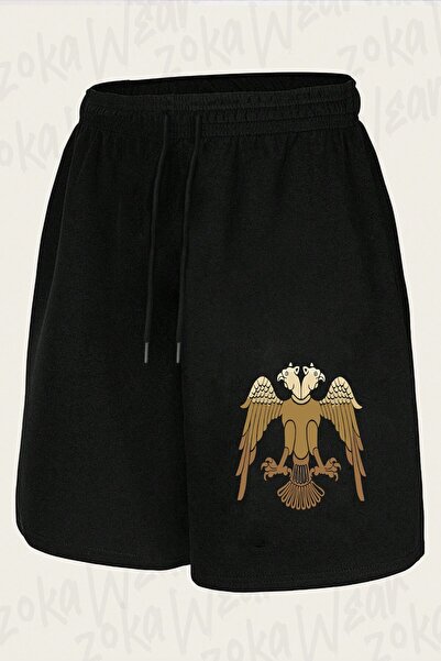 ZOKAWEAR Unisex Anatolian Seljuk Design Printed Shorts