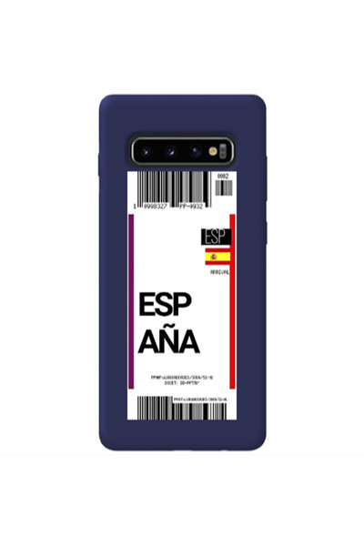 Other Samsung S10 Espana Arrival Dark blue Colored Silicone TPU Θήκη