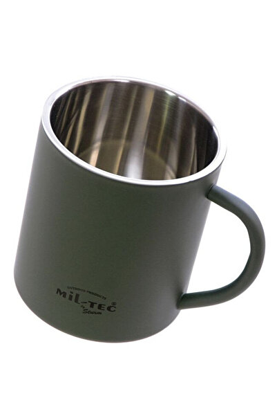 Mil-Tec Cana camping, MIL-TEC, Otel inoxidabil, 450ml, Gri