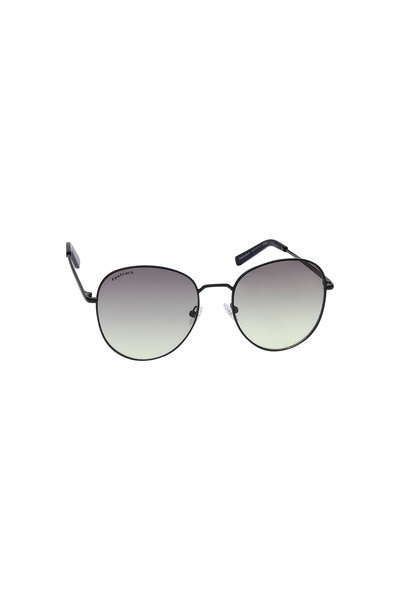 FASTRACK نظارات شمسية نسائية غير مستقطبة بعدسات سوداء عاكسة - M255GR11V