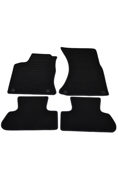 Best Auto Vest Covorase mocheta Audi Q5 (8R) 11/2008-09.2016, Negru, set de 4...