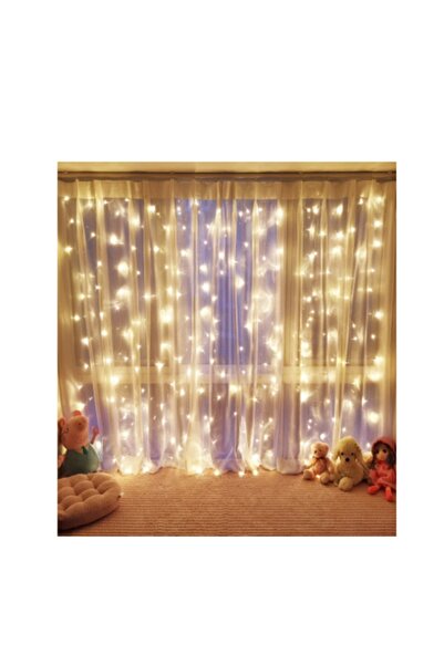 Kika Hediyelik Perde Ledi 2X2Mt Perde Led Işık