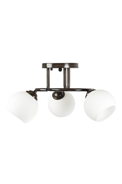 erstecup Lustra Ramona Wenge+Alb 3xE27 60W, erstecup, LUSTRA/PENDUL DULIE