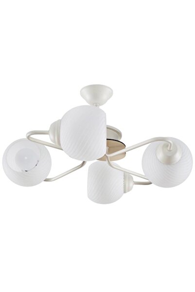 erstecup Πολυέλαιος Enis1 Λευκός 4xΕ27 60W, ερστεκάπ, ΦΩΤΙΣΤΙΚΟ ΕΣΩΤΕΡ