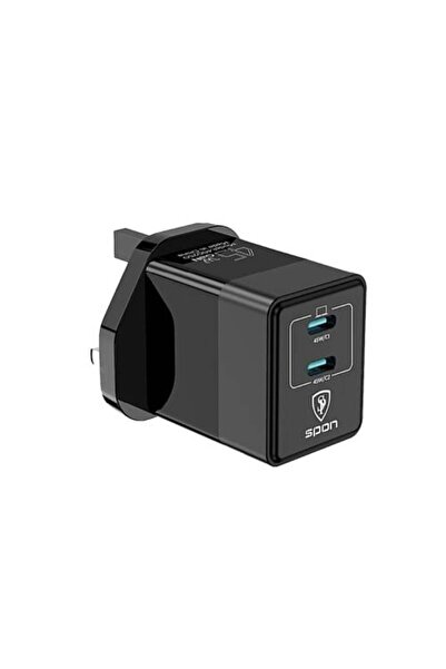 Spon Spon 45W Gan Dual Port Charger 2Xusb-C Wall Charger