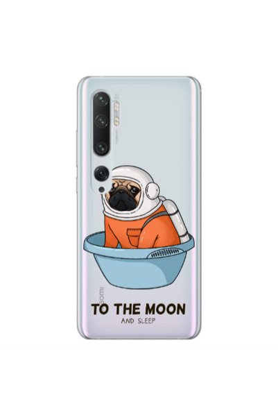 Other Xiaomi Mi Note 10 To the moon Transparent Silicone TPU Θήκη