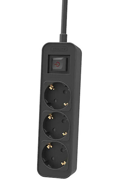 Philips Chp2134b/grs Πολύπριζο 3 θέσεων με διακόπτη και καλώδιο 1,5μ Κωδικός:...