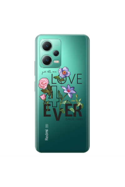 Other Xiaomi Redmi Note 12 Pro 5G Love for ever Transparent Silicone TPU Θήκη