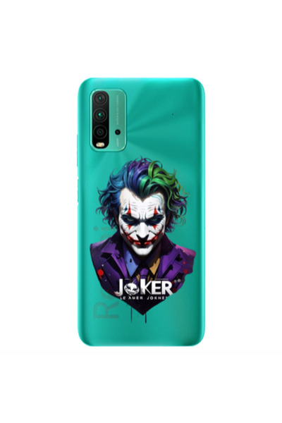 Other Xiaomi Redmi 9T Le amer Joker Transparent Silicone TPU Θήκη