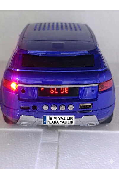 AXWER Oyuncak Araba Bluetooth Hoparlör Speaker Fm Radyo SD Tf Kart Aux USB MP...