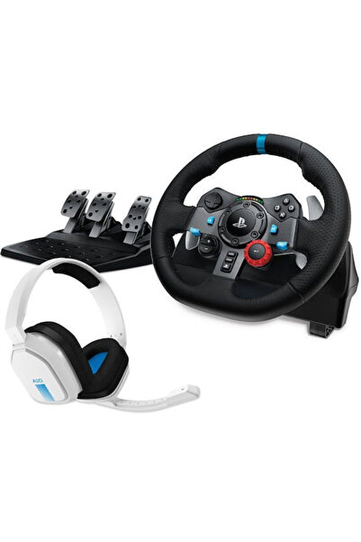 logitech Τιμόνι G29 με πετάλια για PC / PS4 / PS5 με 900 μοίρες περιστροφής °...