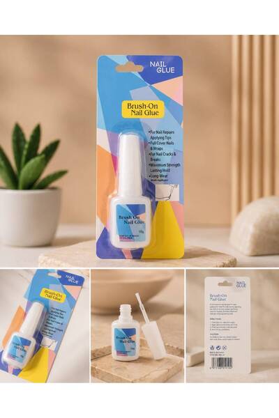 ORİON GLOBAL Brush-On Nail Glue (Fırcalı Takma Tırnak Yapıştırıcısı)