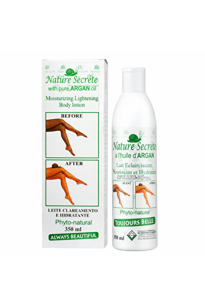 Nature Secret's لوشن تفتيح الجسم بالارجان من ناتشر-350مل