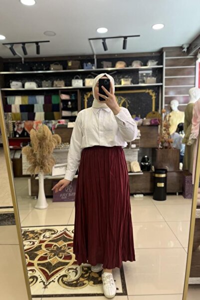 HÜMEYRA BUTİK تنورة مجعدة