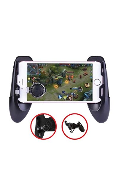 CATIANO Gamepad - Joystick & Baza Neagra pentru Telefon Mobil 2in1 15cm I-JMB