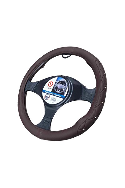 Tradesor Κάλυμμα τιμονιού αυτοκινήτου - SMZ-1 - 123015 - Dark Brown