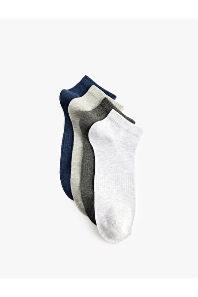 Koton Set of 4 Basic Booties Socks