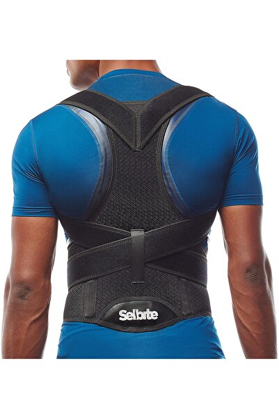 NO BRAND Posture Corrector Back Brace, Adjustable Mesh Support Belt, Pain Rel...