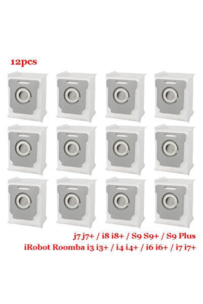 Choice4 12pcs Dust Bag Parts For iRobot Roomba i3 i3+ / i4 i4+ / i6 i6+ / i7 ...