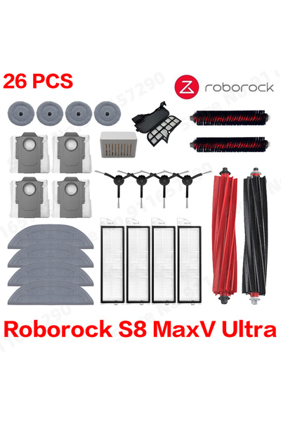 Choice1 roborock Set 1 Roborock S8 MaxV Ultra Robot Vacuum Spare Parts Main S...