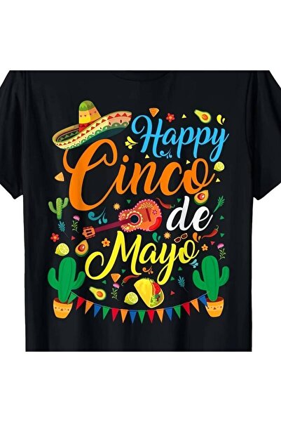 12 Teknoloji Cinco De Mayo Party T-Shirt Men Women - Vintage Mariachi Sombrer...