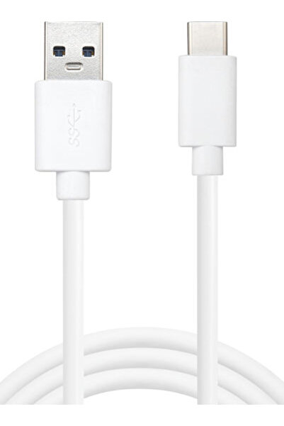 Sandberg Cablu USB 3.0 USB-C tată - USB-A alb 1m