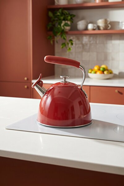 ACAR Whisper Stainless Steel Pressure Cooker Red - 3 L