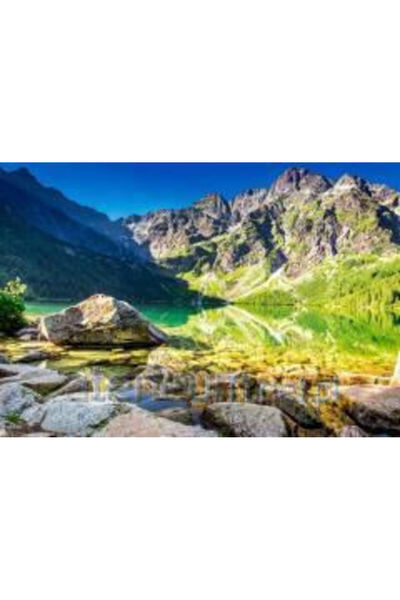 Castorland Răsărit de soare la Morskie Oko, Polonia Puzzle 2D 1500 piese Cod:...