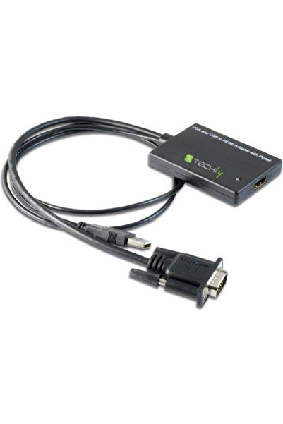 Techly Convertor HDMI / USB-A tată la HDMI mamă 1 buc. 301665