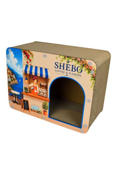 Rotipet Shebo Loft 2'si 1 arada Kedi Evi ve Tırmalama 25x57x37 - Değiştirileb...
