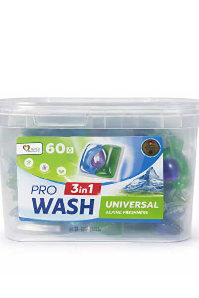 CNR Pro Wash 60 capsule Detergent Universal Pro Wash 3 in 1