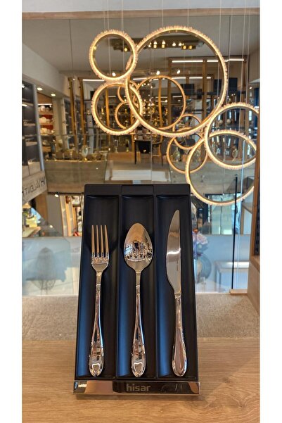 ŞİRİN VALENT HOME Hi̇sar Toskana 84 Piece Fork Spoon Knife Set