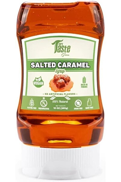 MRS TASTE شراب الكراميل الأخضر المملح، طبيعي 100%، نباتي، خالٍ من المواد الحا...