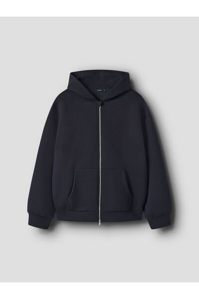 Limited by Name It Mikina s kapucí a zipem Scuba